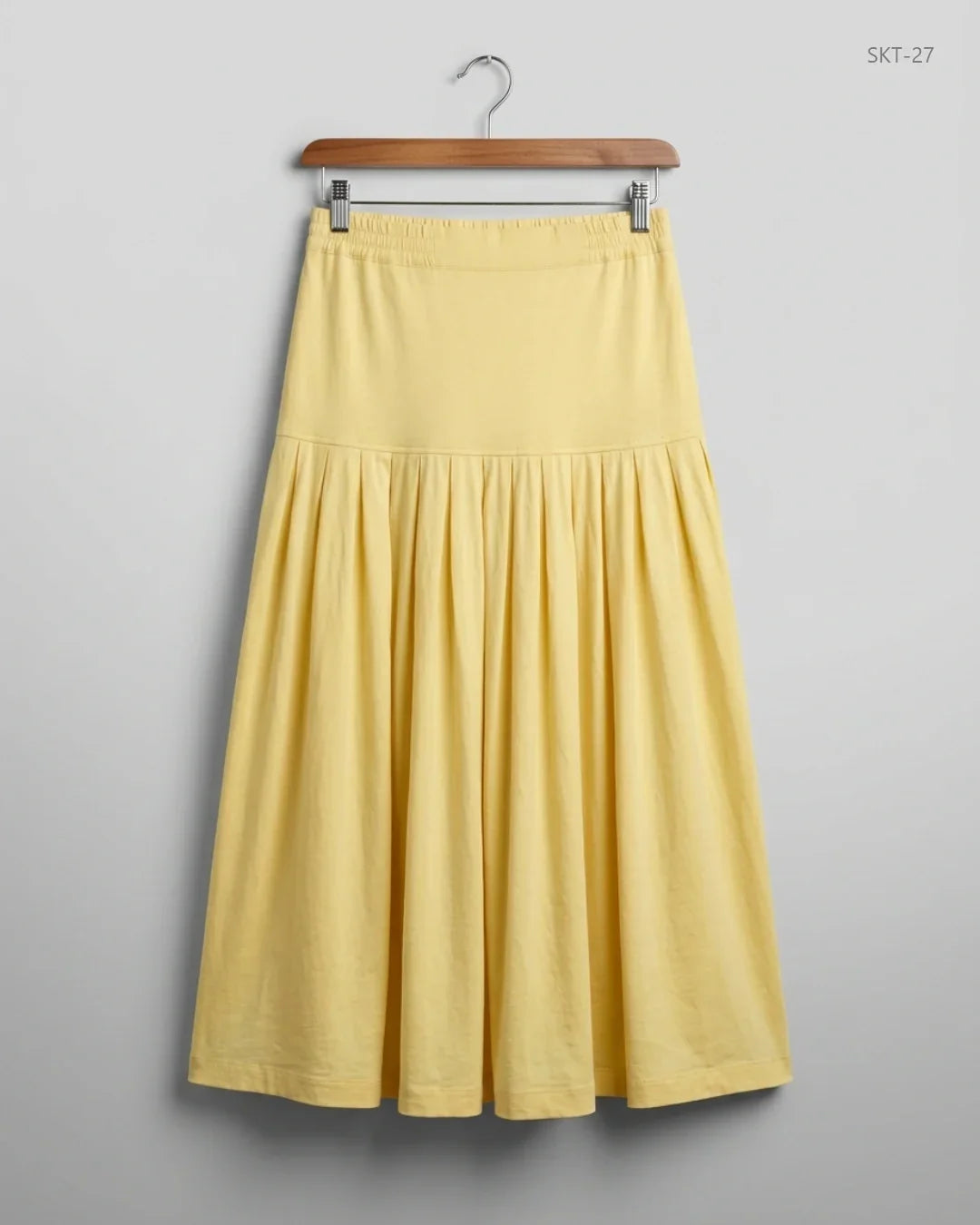 UK Imported secondhand Women's skirts - CUT LABEL brand, Yellow Viscose, Premium condition, for - Online Thrift Store Islamabad Pakistan