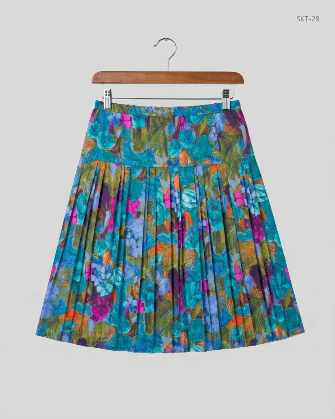 UK Imported secondhand Women's skirts - CUT LABEL brand, Green Polyester, Premium condition, for - Online Thrift Store Peshawar Pakistan