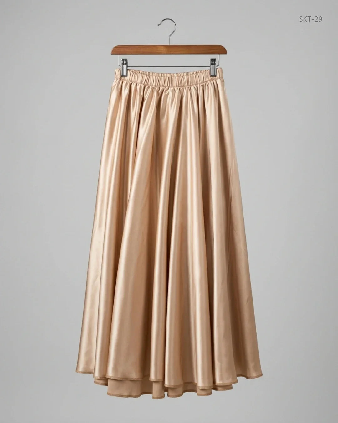 Shop Premium Women's skirts by CUT LABEL | Preloved Branded Clothes | Gold Silk | | OTS Thrift Store Islamabad Pakistan