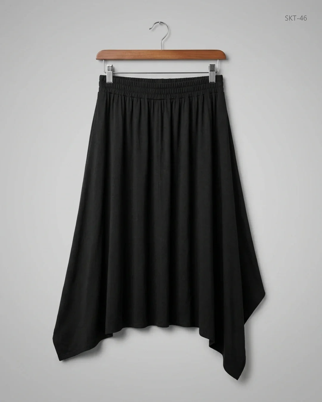 UK Imported secondhand Women's skirts - Boohoo brand, Black Viscose, Premium condition, for - Online Thrift Store Lahore Pakistan