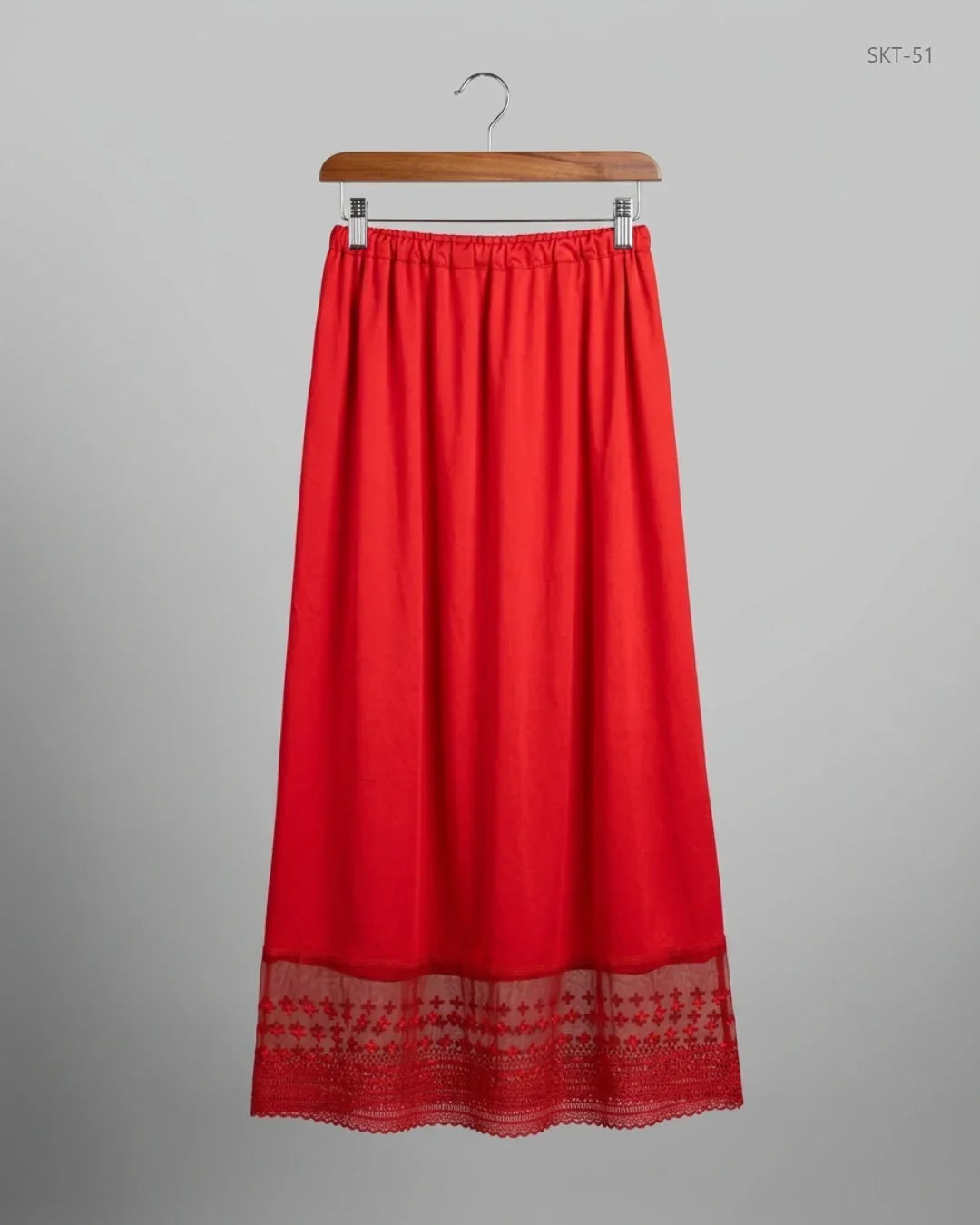 Secondhand Branded Women's skirts by CUT LABEL, Red Polyester fabric, Premium condition, for - Online Thrift Shop Lahore Pakistan