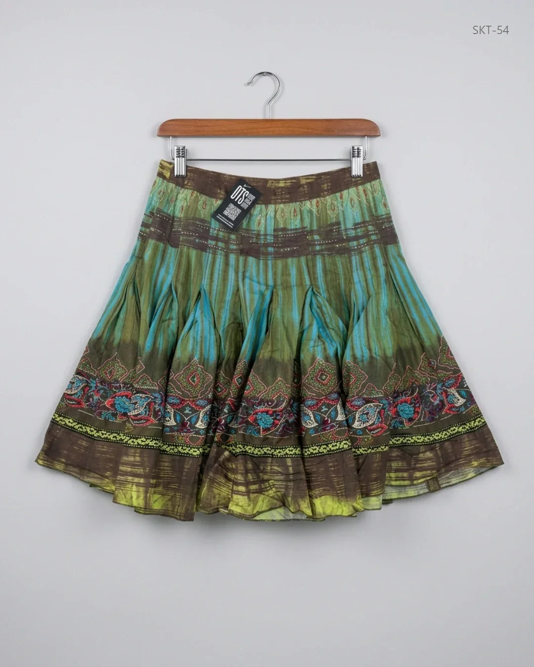 Shop Premium Women's skirts by soire | Preloved Branded Clothes | Green Cotton | | OTS Thrift Store Islamabad Pakistan