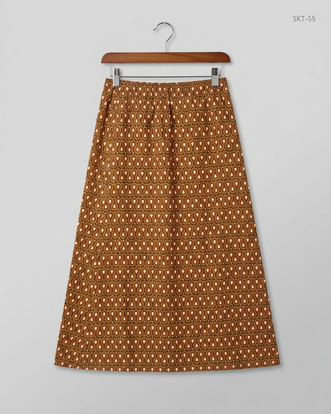 Preloved Premium Women's skirts by CUT LABEL, Brown Cotton for - OTS Thrift Shop Peshawar Pakistan