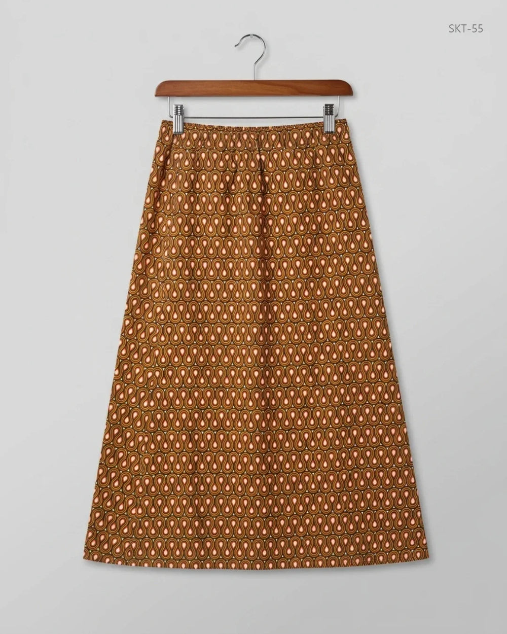 Preloved Premium Women's skirts by CUT LABEL, Brown Cotton for - OTS Thrift Shop Peshawar Pakistan