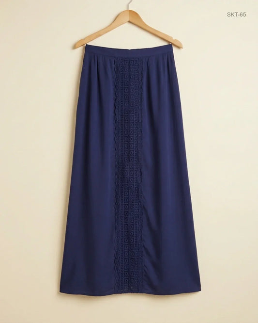 Premium Condition Women's skirts | Preloved Atmosphere | Blue Polyester | Thrift Shop for Womens Islamabad Pakistan | OTS