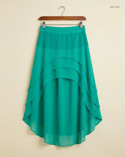 Premium Condition Women's skirts | Preloved CUT LABEL | Mintgreen Polyester | Thrift Shop for Womens Lahore Pakistan | OTS