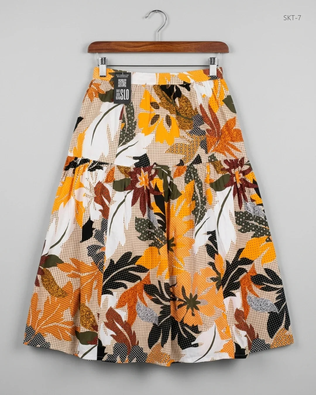 Women's skirts | Primark | Preloved Branded | Yellow Cotton | Premium | OTS Thrift Store Lahore Pakistan