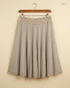 Secondhand Branded Women's skirts by WORTHNGTION, Beige Polyester fabric, Excellent condition, for Womens - Online Thrift Shop Islamabad Pakistan