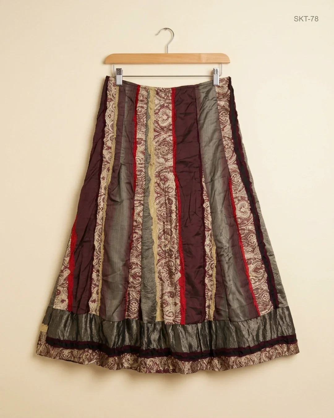 Premium Condition Women's skirts | Preloved CUT LABEL | Brown Polyester | Thrift Shop for Womens Peshawar Pakistan | OTS
