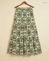 Secondhand Branded Women's skirts by CUT LABEL, Green Cotton fabric, Premium condition, for Womens - Online Thrift Shop Islamabad Pakistan