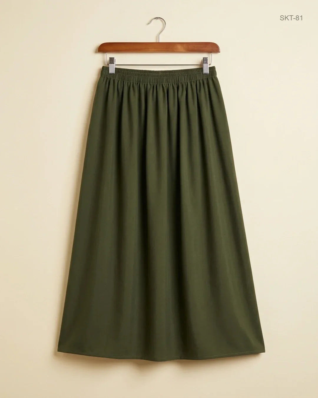 Excellent Condition Women's skirts | Preloved CUT LABEL | Green Polyester | Thrift Shop for Womens Karachi Pakistan | OTS
