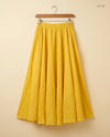 Excellent Condition Women's skirts | Preloved CUT LABEL | Yellow Cotton | Thrift Shop for Womens Peshawar Pakistan | OTS