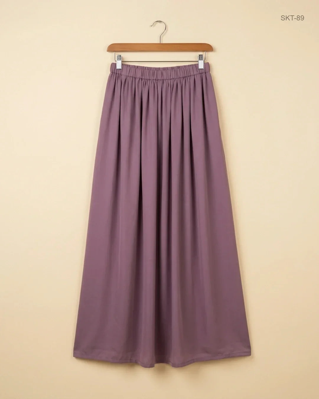Women's skirts | CUT LABEL | Preloved Branded | Mauve Polyester | Premium | OTS Thrift Store Karachi Pakistan