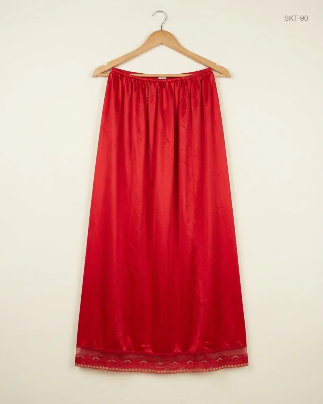 Premium Condition Women's skirts | Preloved CUT LABEL | Red Polyester | Thrift Shop for Womens Islamabad Pakistan | OTS