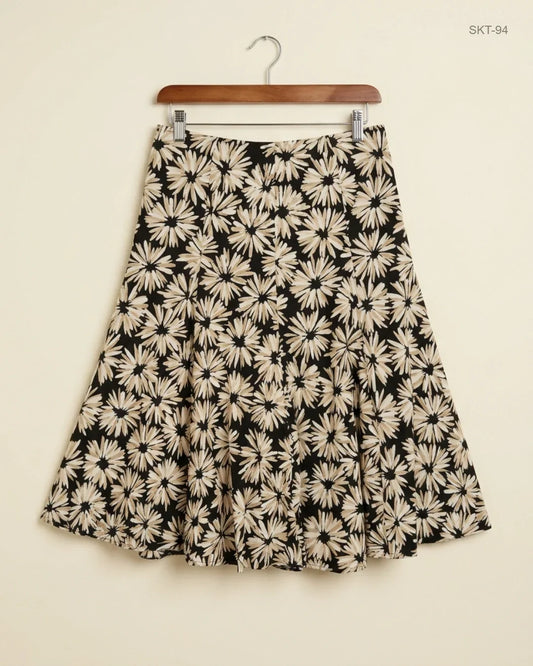 Women's skirts | ALEX & CO | Preloved Branded | Beige Cotton | Premium | OTS Thrift Store Peshawar Pakistan