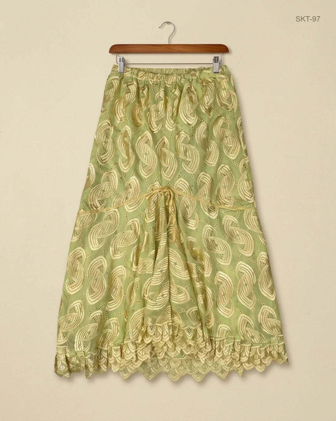 Shop Premium Women's skirts by Unknown | Preloved Branded Clothes | Yellow Cotton | Womens | OTS Thrift Store Peshawar Pakistan
