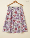 UK Imported secondhand Women's skirts - CUT LABEL brand, Purple Viscose, Premium condition, for Womens - Online Thrift Store Karachi Pakistan