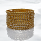 White Pearl Bangle Set