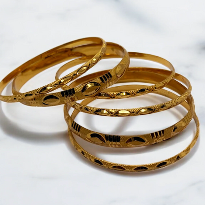 Brass Bangle Set