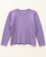 Lilac women's preloved winter crop top, VW-CTP134