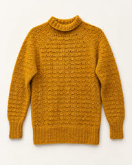 Mustard women's preloved winter crop top, VW-CTP152