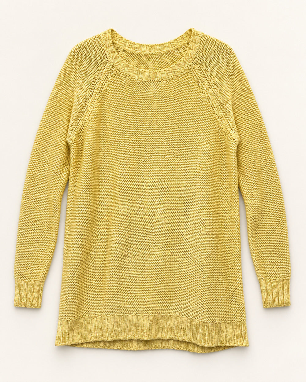 Butter Yellow women's preloved winter crop top, VW-CTP160