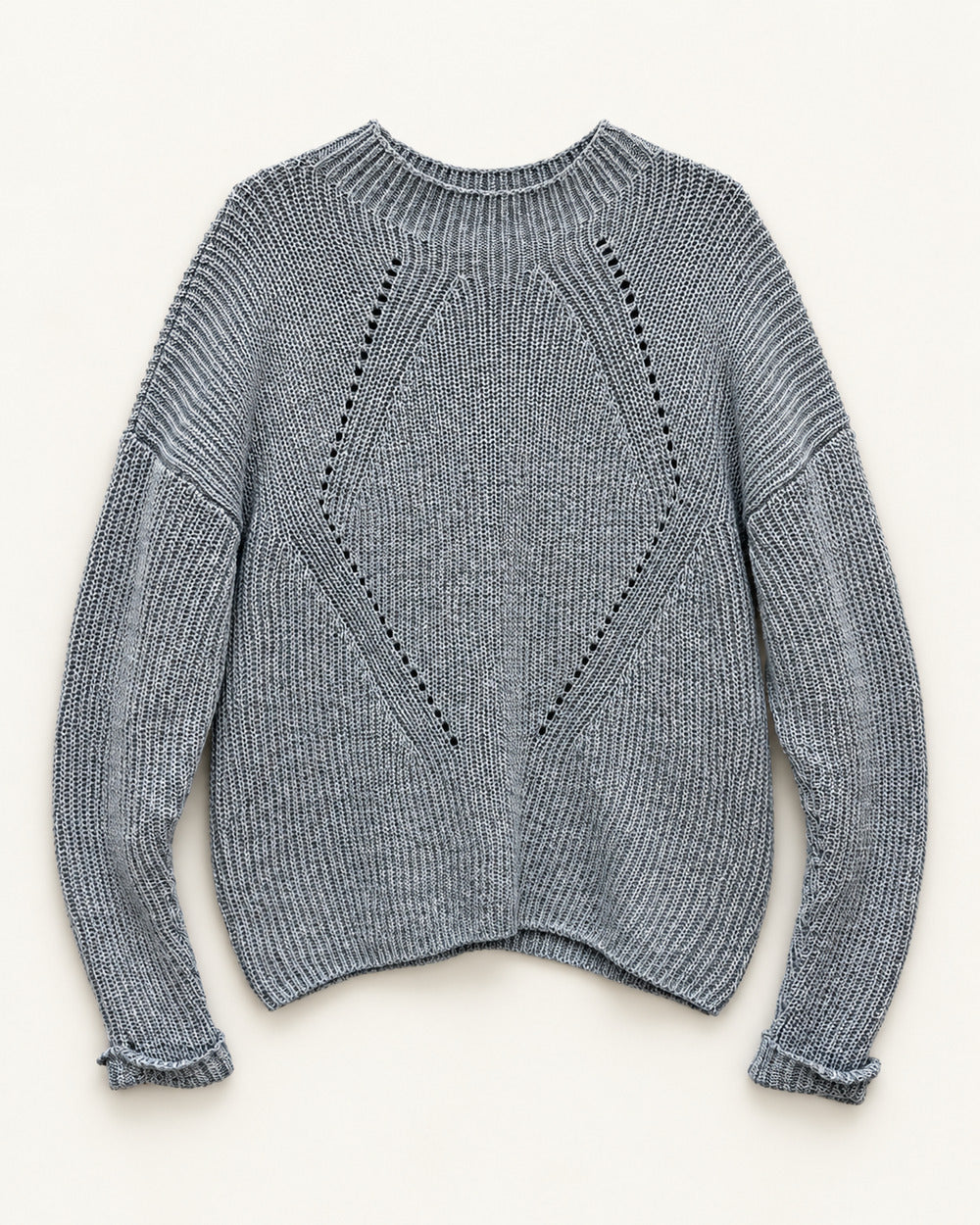 Grey women's preloved winter crop top, VW-CTP168