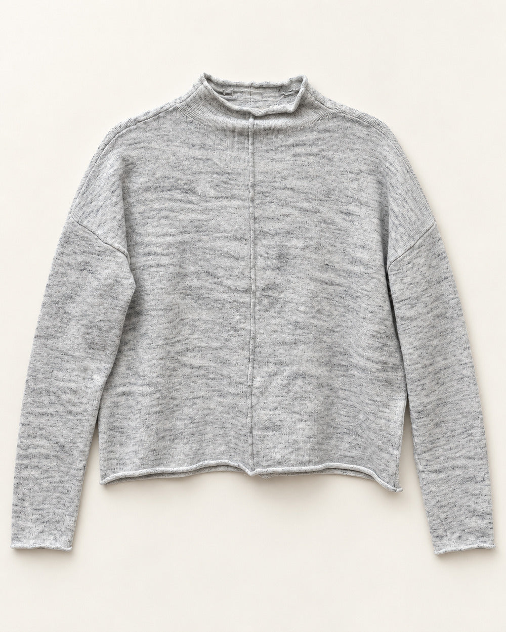 Light Grey women's preloved winter crop top, VW-CTP174