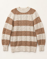 Cream & Camel women's preloved winter crop top, VW-CTP182