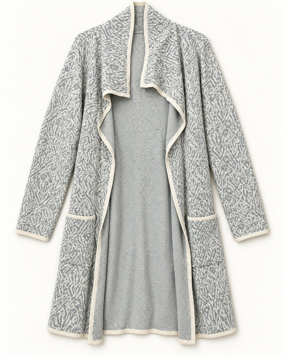 Mint Green women's preloved long cardigan, VW-LC69