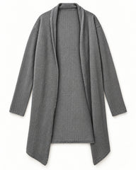 Black women's preloved long cardigan, VW-LC85