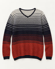 Navy & Red men's preloved sweater, VW-MS104
