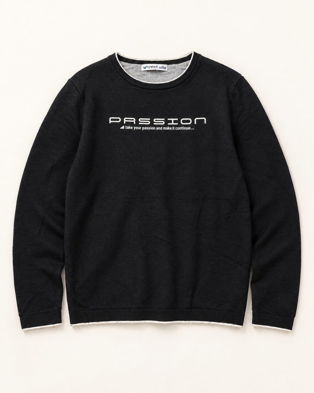 Black men's preloved sweatshirt, VW-MS128