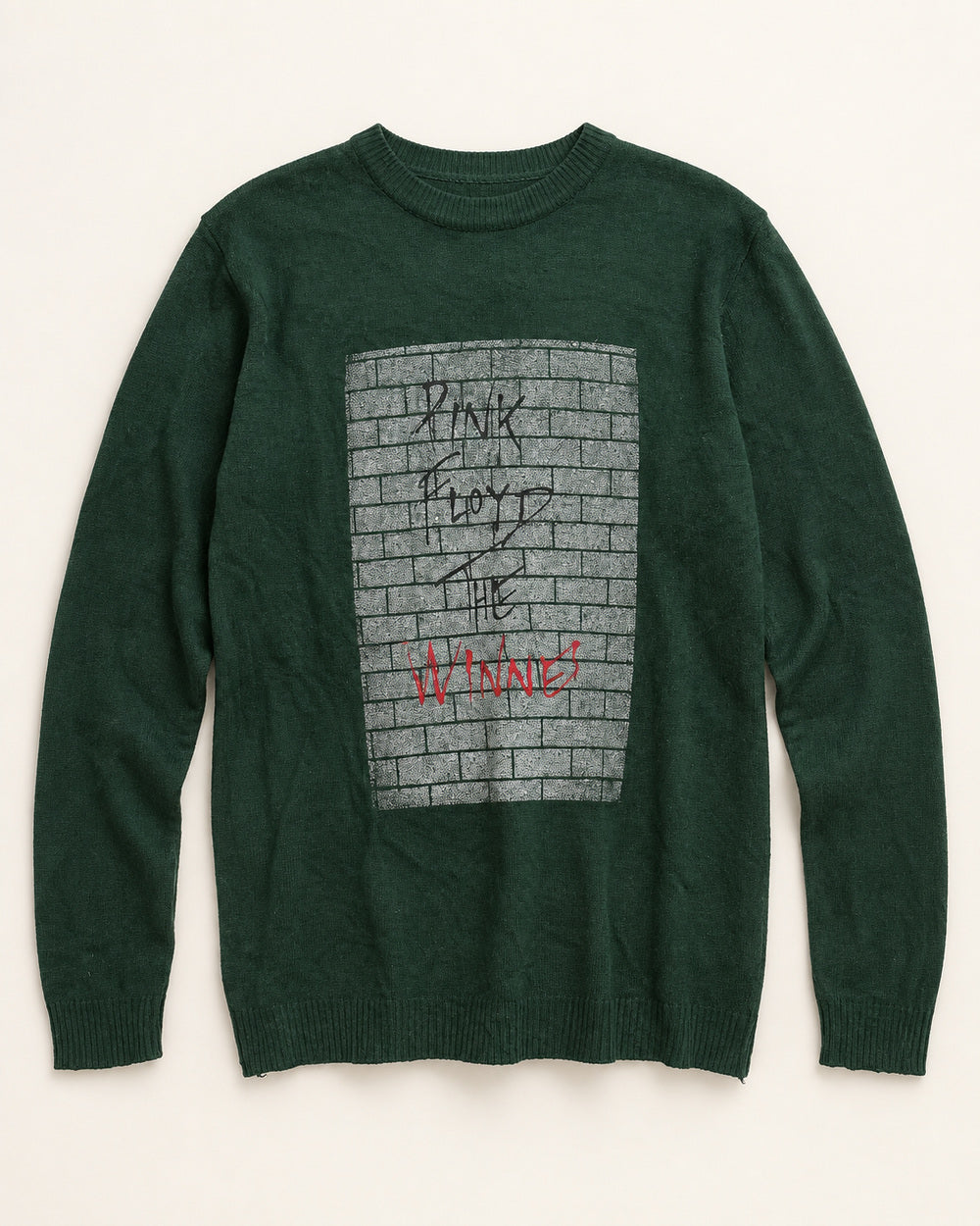 Green men's preloved sweater, VW-MS131