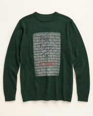 Green men's preloved sweater, VW-MS131