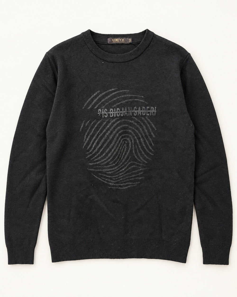 Black men's preloved sweatshirt, VW-MS134