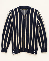 Navy & Ivory men's preloved sweater, VW-MS146