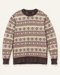 Beige & Brown men's preloved sweater, VW-MS151