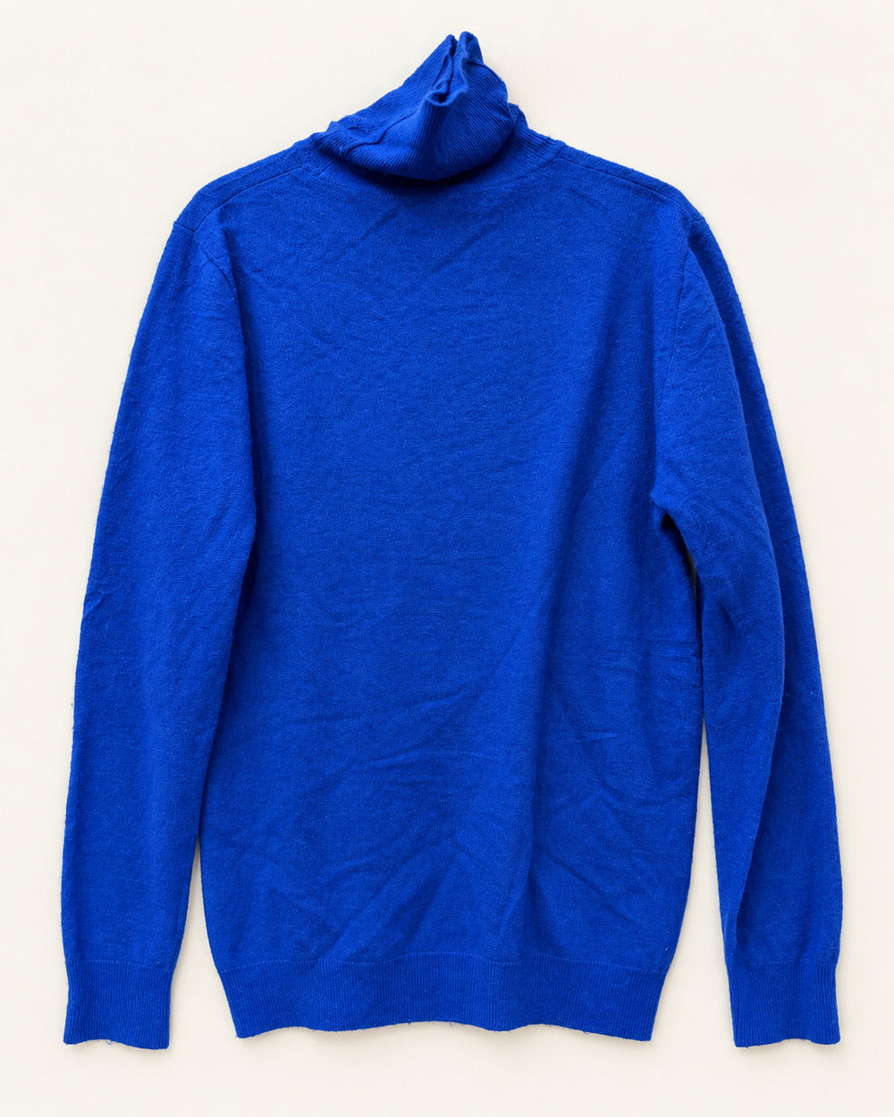 Royal Blue men's preloved turtleneck sweater, VW-MS170