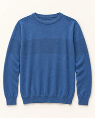 Royal Blue men's preloved crew-neck sweater, VW-MS240