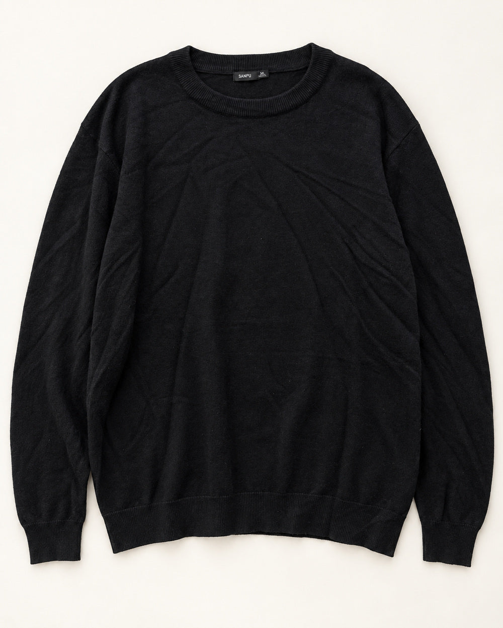 Black men's preloved sweater, VW-MS25