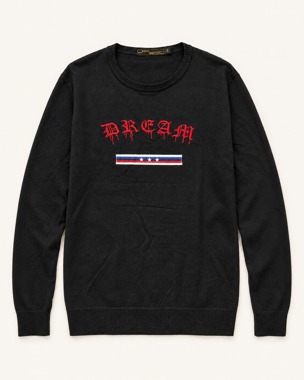 Black men's preloved sweatshirt, VW-MS33