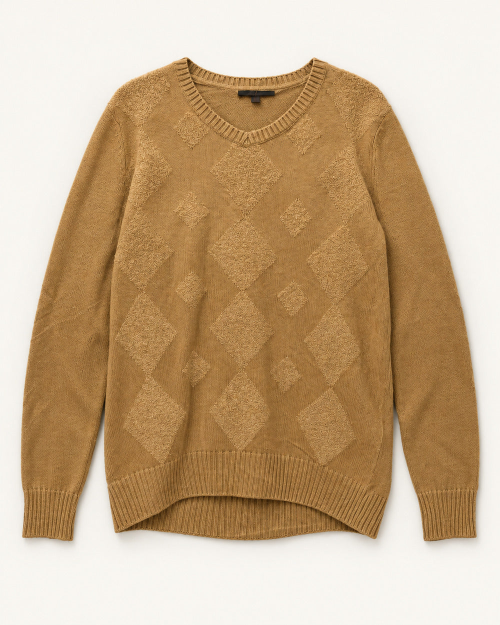 Camel men's preloved sweater, VW-MS40