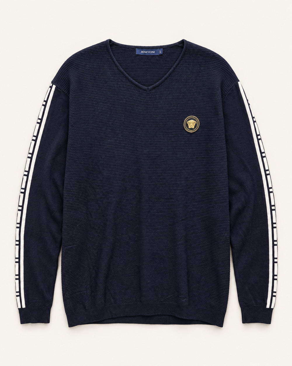 Navy men's preloved sweater, VW-MS41