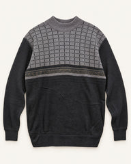 Charcoal men's preloved sweatshirt, VW-MS47
