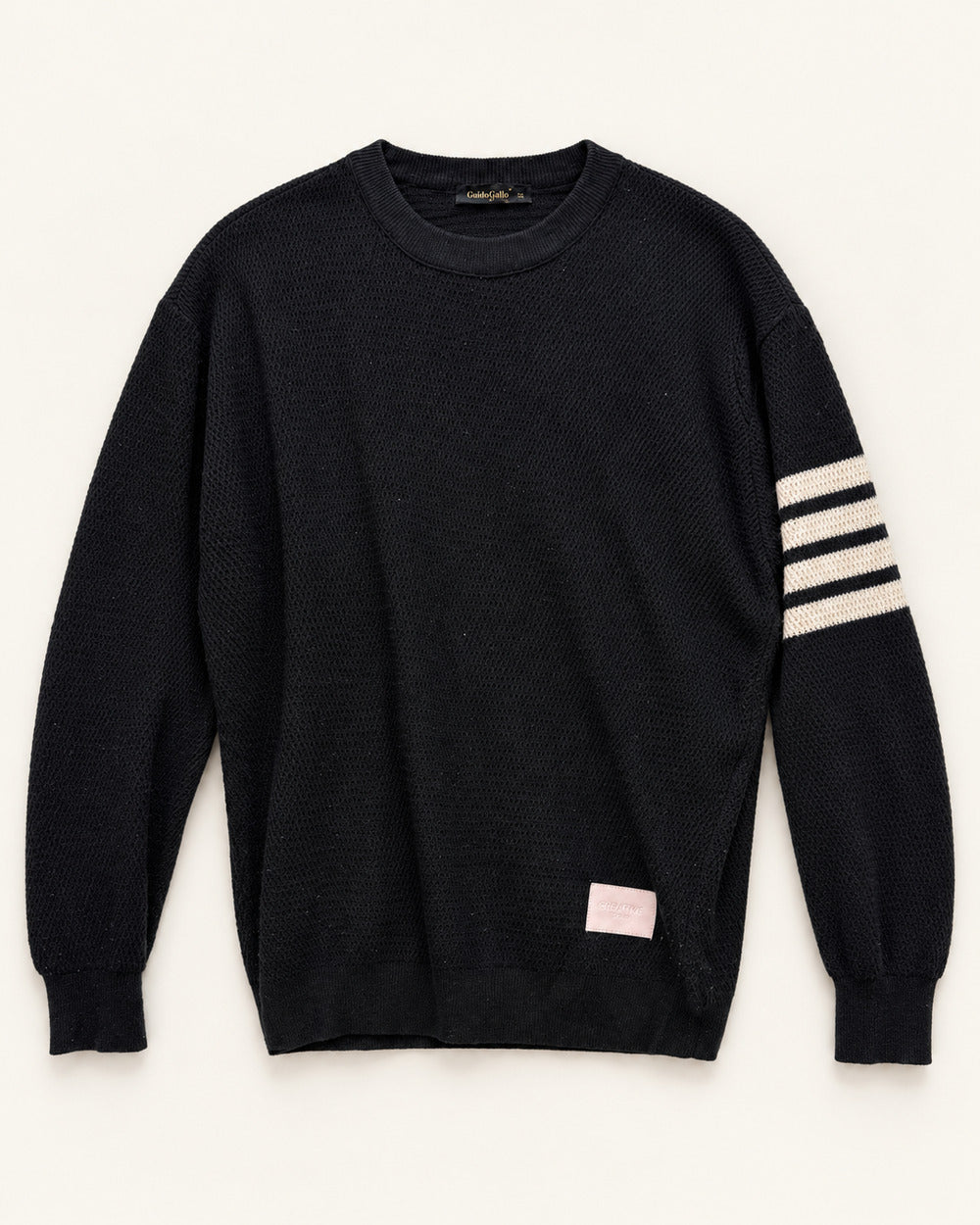 Black men's preloved sweatshirt, VW-MS58