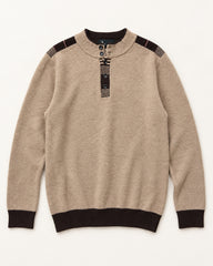 Beige & Black men's preloved sweater, VW-MS75