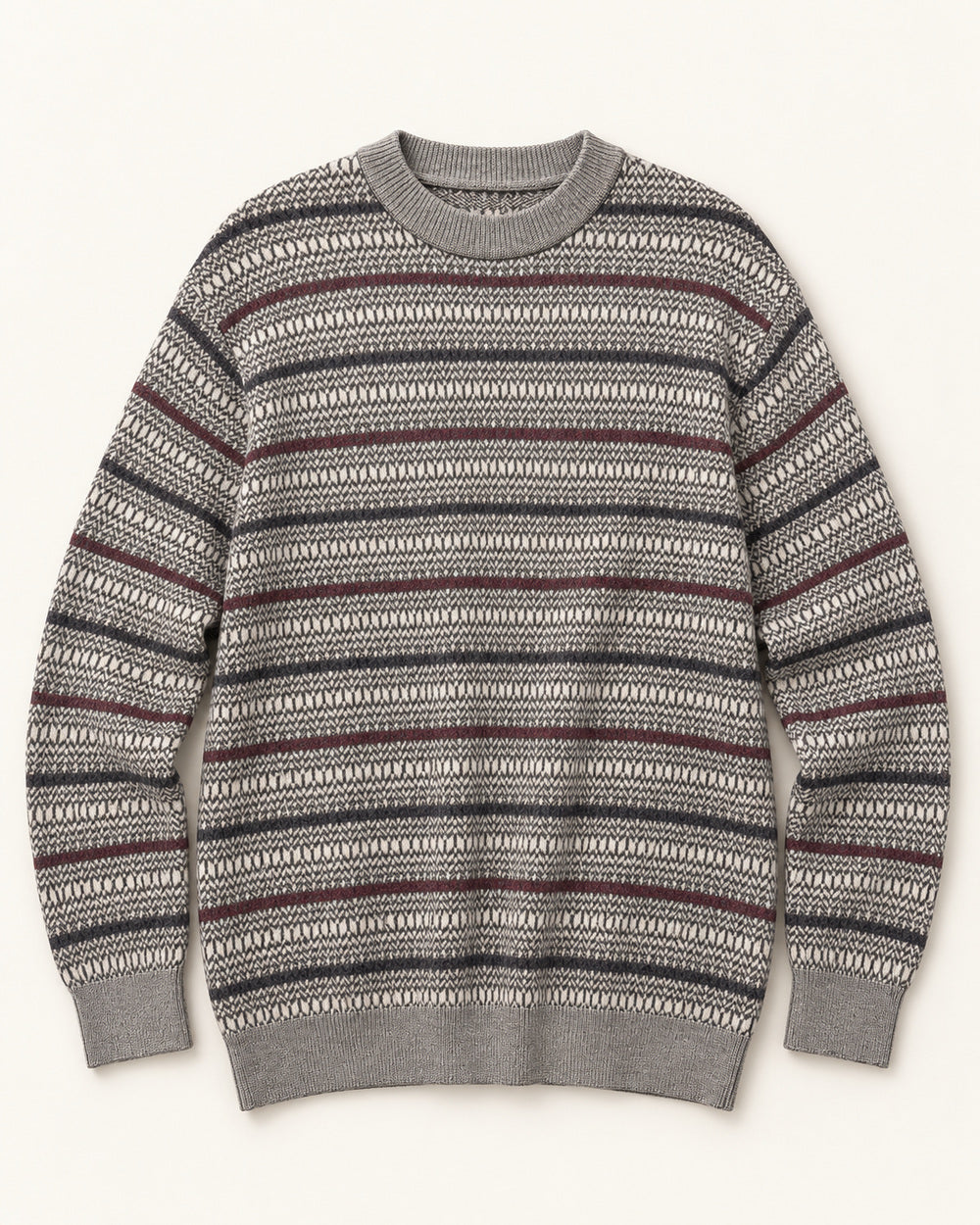 Grey men's preloved sweater, VW-MS80