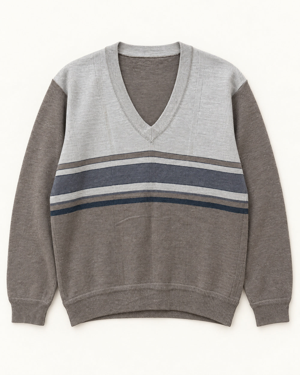 Grey men's preloved sweater, VW-MS87