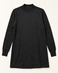 Black men's preloved turtleneck sweater, VW-MS88